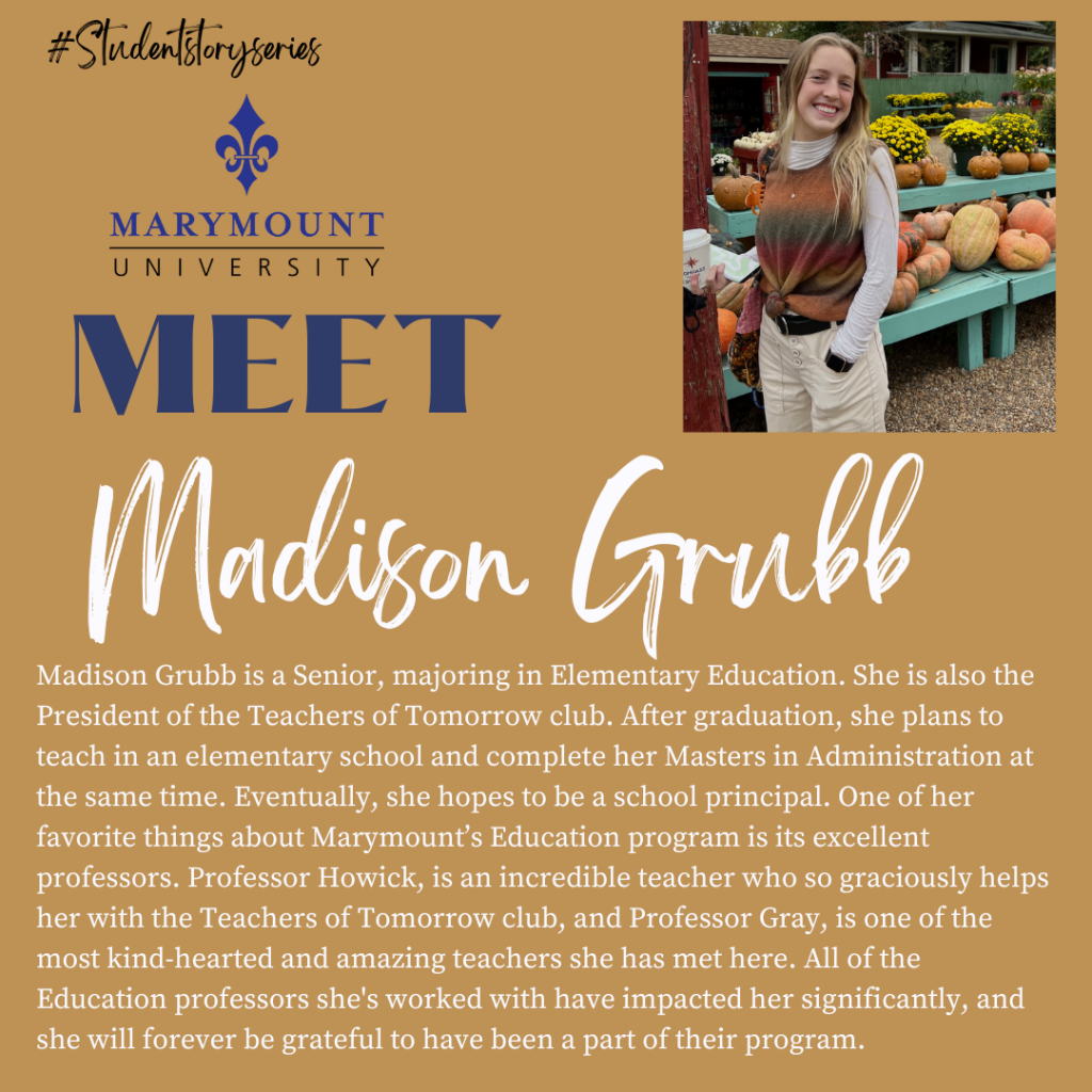 Student Spotlight: Madison Grubb