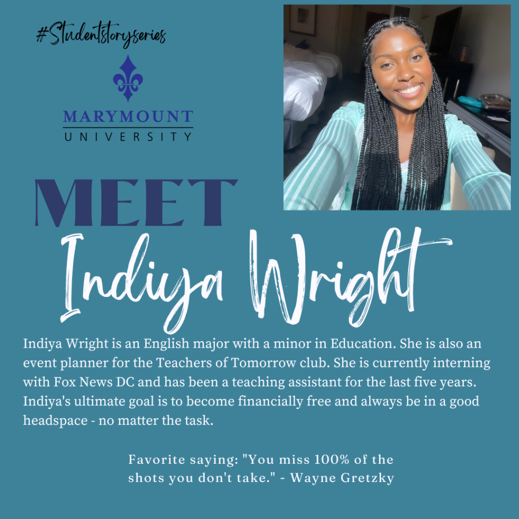 Student Spotlight: Indiya Wright