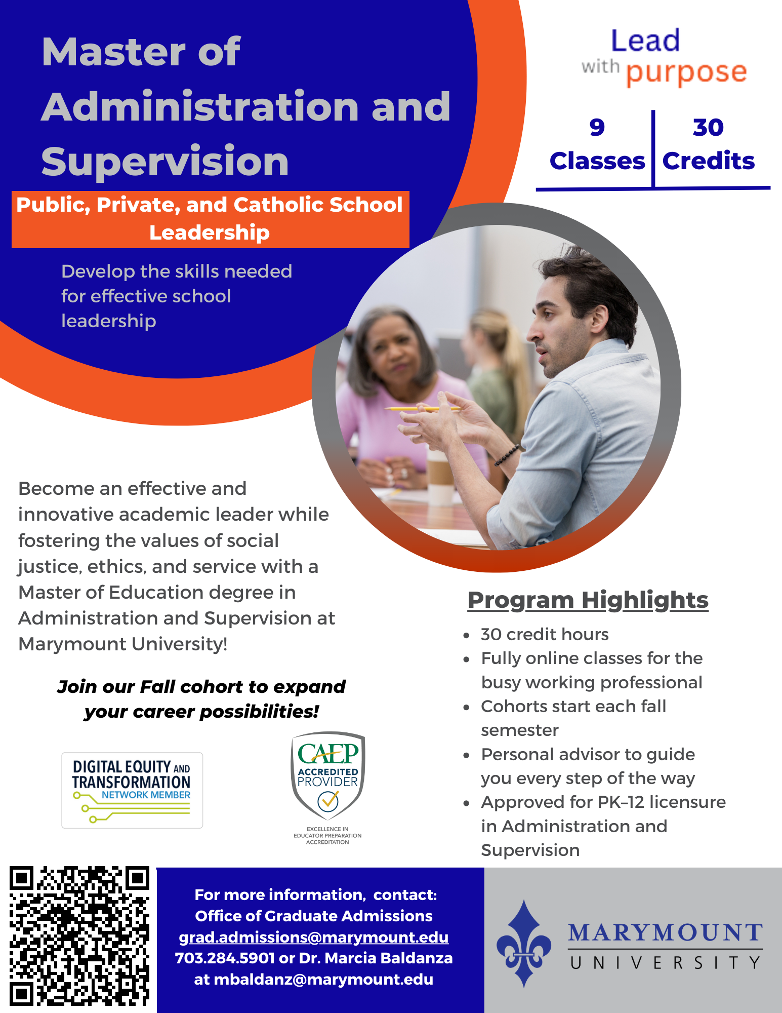 Online Master’s in Educational Administration and Supervision