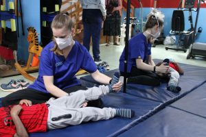 marymount physical therapy students helping others