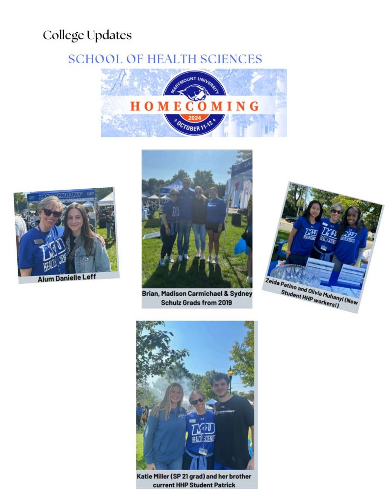 College of Health and Education Newsletter #1