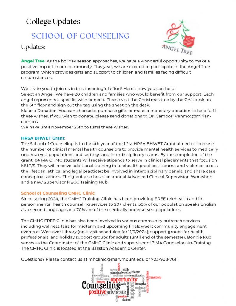 College of Health and Education Newsletter #1