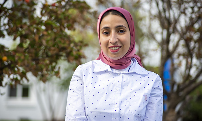Marymount welcomes Fulbright Foreign Language Teaching Assistant Hadeer Nouh