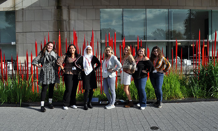 Ten Marymount students embrace female leadership at annual VFIC development summit