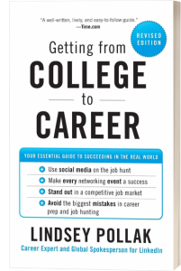 'Getting from College to Career' by Lindsey Pollak