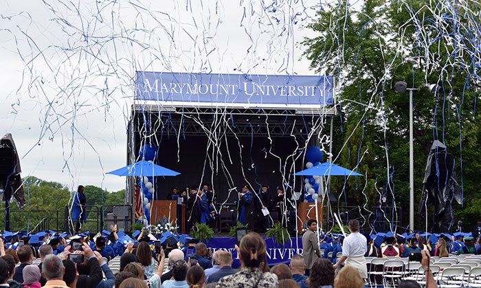 Over 1,000 students receive degrees at Marymount University’s 71st annual commencement ceremonies this weekend