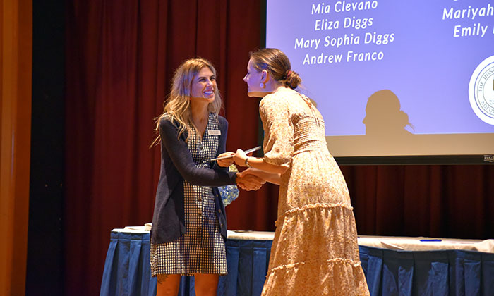 Marymount's Fall 2022 Honors Student Orientation & Induction Ceremony