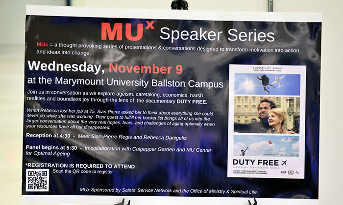 Stars of ‘Duty Free’ documentary visit MU for Speaker Series event