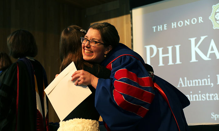 MU’s Phi Kappa Phi installs 93 inductees during initiation ceremony