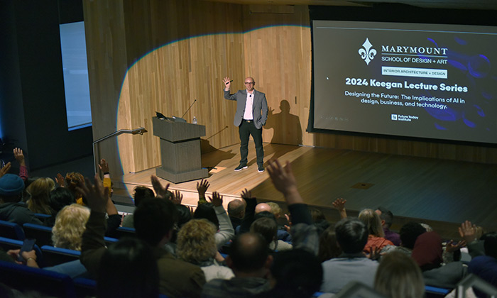 Inaugural Keegan Lecture in Interior Design spotlights AI advancements