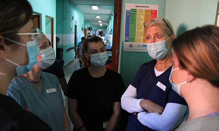 Dr. Cindy Spooner at Hospital Solola