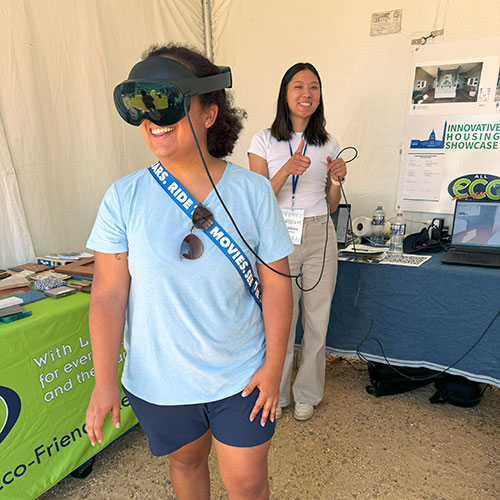 Marymount promotes age-friendly housing designs with VR technology