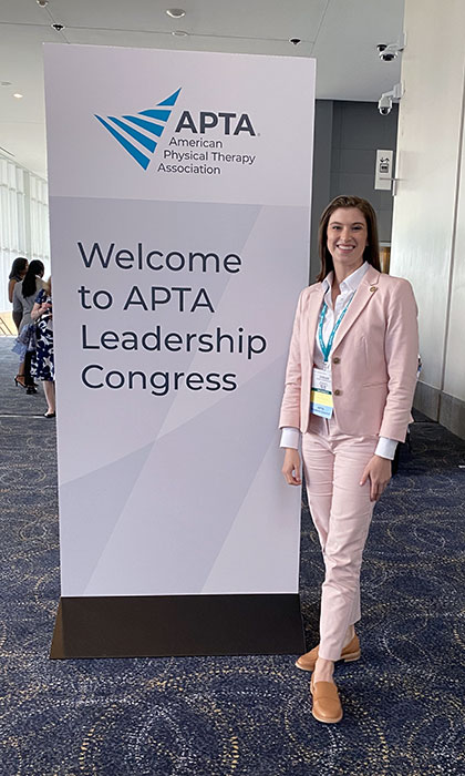 Marymount DPT students, faculty make lasting impact at APTA House of Delegates