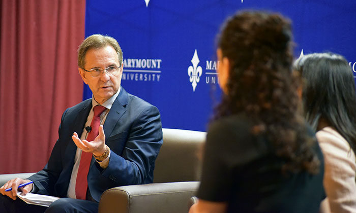 Mexican Ambassador visits Marymount and highlights shared North American future