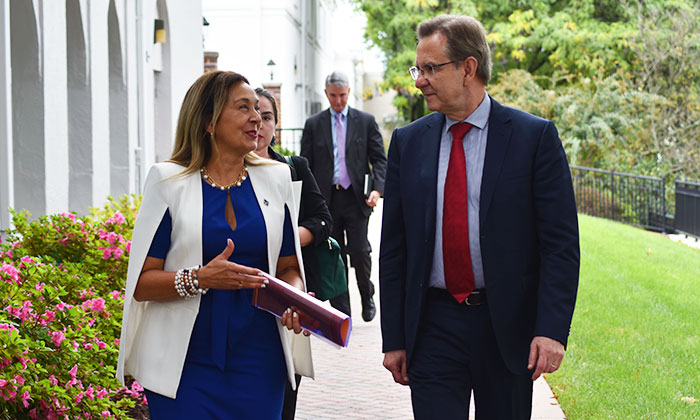 Mexican Ambassador visits Marymount and highlights shared North American future