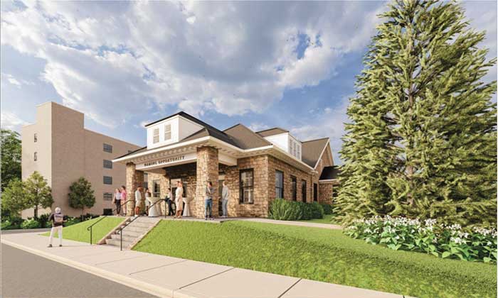 Marymount receives gift to remodel Lodge into new Malek Family Welcome Center