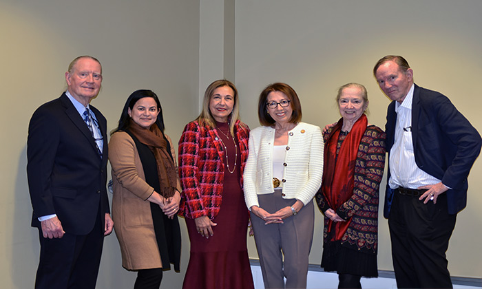Renowned author Marie Arana inspires Marymount community at McLaughlin Lecture