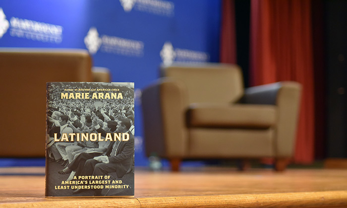 Renowned author Marie Arana inspires Marymount community at McLaughlin Lecture