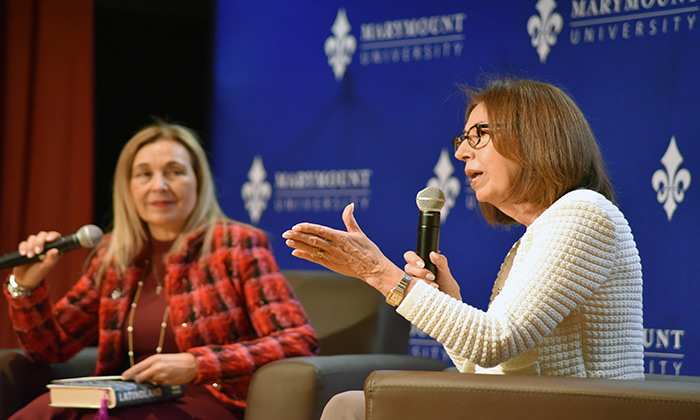 Renowned author Marie Arana inspires Marymount community at McLaughlin Lecture