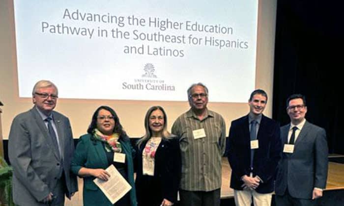 President Becerra delivers keynote at regional summit to advance Hispanic and Latino pathways in higher education