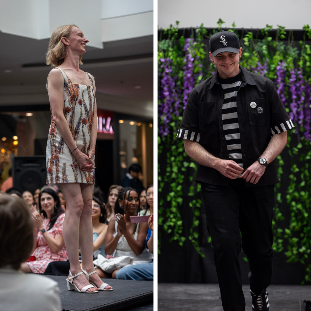 Featured student designers Caroline MacDonald and Roy Davis (courtesy of Will Nelson)