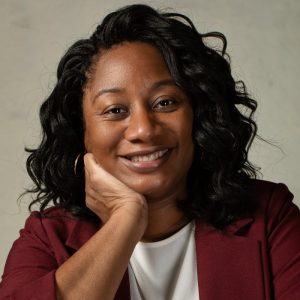 Patricia Porter smiles for a headshot