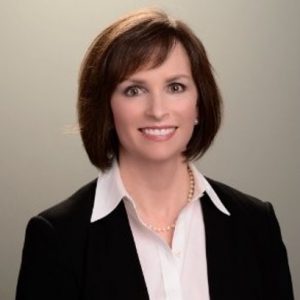 Katherine Thornton smiles for a headshot