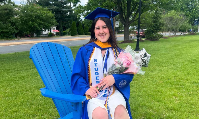 Criminal Justice graduate wins service award for positive impact on campus