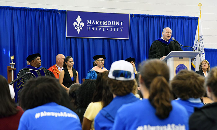 Marymount welcomes largest-ever first-year class for Fall 2025
