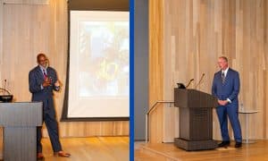 Health care leaders speak on overcoming adversity during inaugural Alumni Speaker Series event
