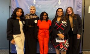 Student-led conference at Marymount’s Ballston Center explores AI, cybersecurity