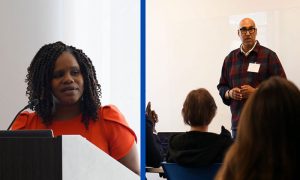Student-led conference at Marymount’s Ballston Center explores AI, cybersecurity