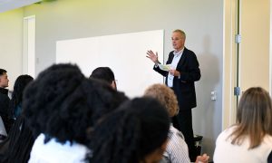 Political Science alumni return to campus for day of student mentorship, career preparation