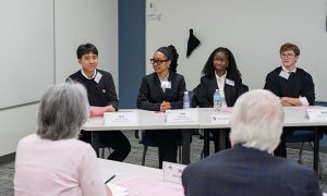 Saints tackle ethics, business topics at 2026 VFIC Applied Ethics Bowl