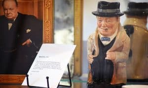 Marymount unveils permanent Churchill collection alongside launch of new University podcast