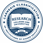 Research Colleges and universities badge for Carnegie Classification of Institutions of Higher Education