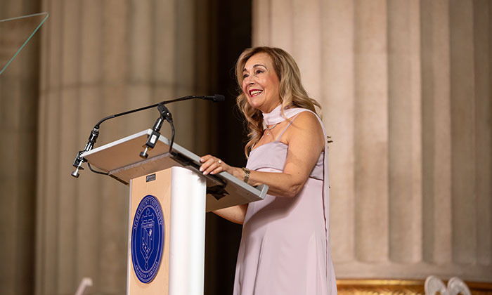 President Becerra speaks at the 2026 Halo Awards