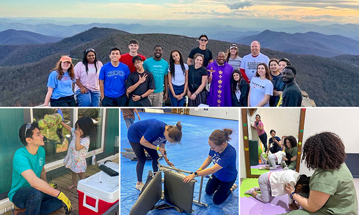Marymount students give back during spring break service trips